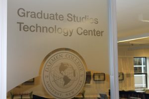 Graduate Studies Technology Center Sign