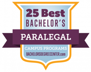 25 Best Bachelor's Paralegal Programs