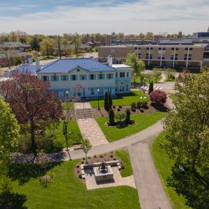 Campus Aerial Photo Rosary Hall 2020
