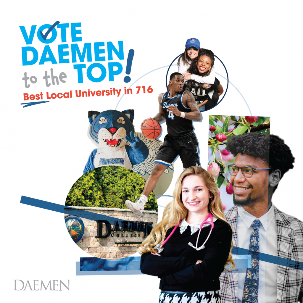 logo for Daemen's "Best of 716" campaign