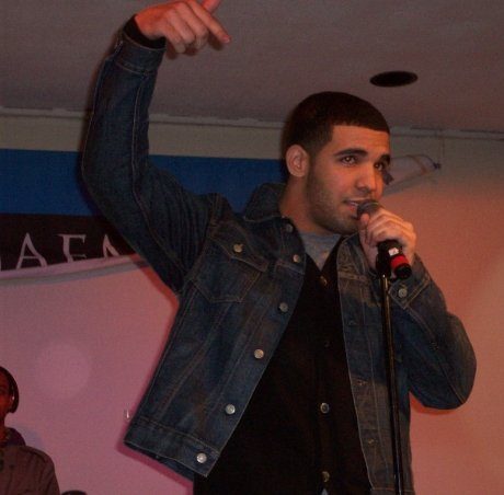 Drake performing at Daemen College