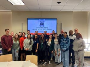 Faculty and staff at Daemen University participated in Mental Health First Aid training.