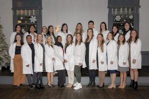 More than 20 students in Daemen University’s Adult-Gerontology Primary Care Nurse Practitioner (AGPCNP) Program received their white coat during a ceremony.