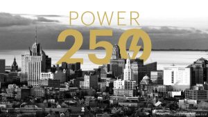 Buffalo Business First Power 250 logo