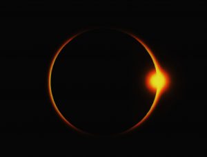 Stock photo of a solar eclipse.