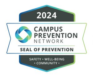 Image of the 2024 Campus Prevention Network Seal of Prevention